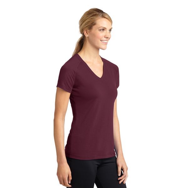 Sport-Tek® Ultimate Ladies' Performance V-Neck Tee