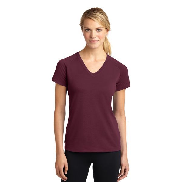 Sport-Tek® Ultimate Ladies' Performance V-Neck Tee