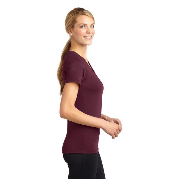 Sport-Tek® Ultimate Ladies' Performance V-Neck Tee