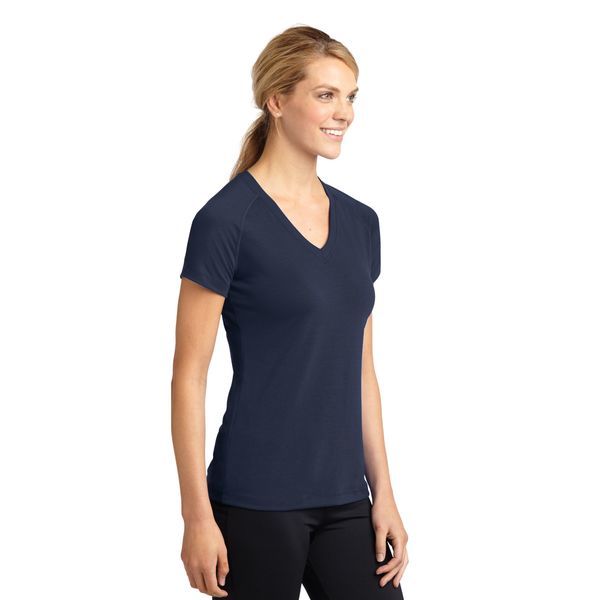 Sport-Tek® Ultimate Ladies' Performance V-Neck Tee