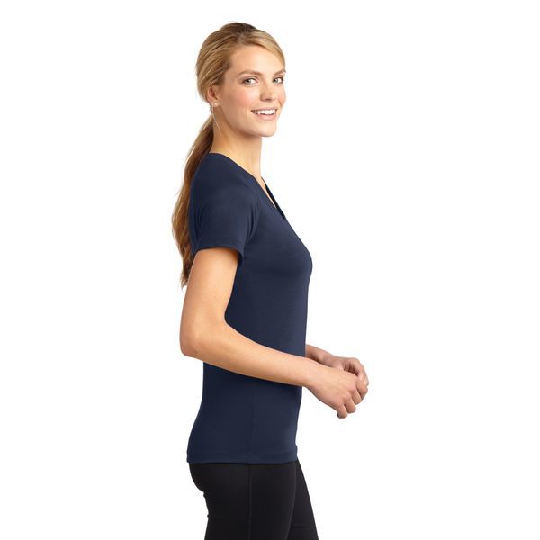 Sport-Tek® Ultimate Ladies' Performance V-Neck Tee