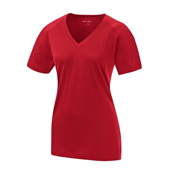 Sport-Tek® Ultimate Ladies' Performance V-Neck Tee