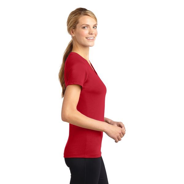 Sport-Tek® Ultimate Ladies' Performance V-Neck Tee
