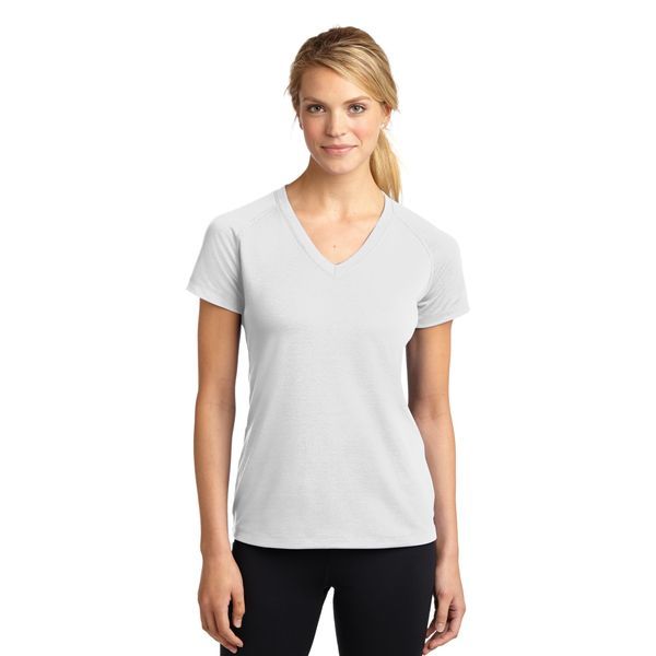 Sport-Tek® Ultimate Ladies' Performance V-Neck Tee