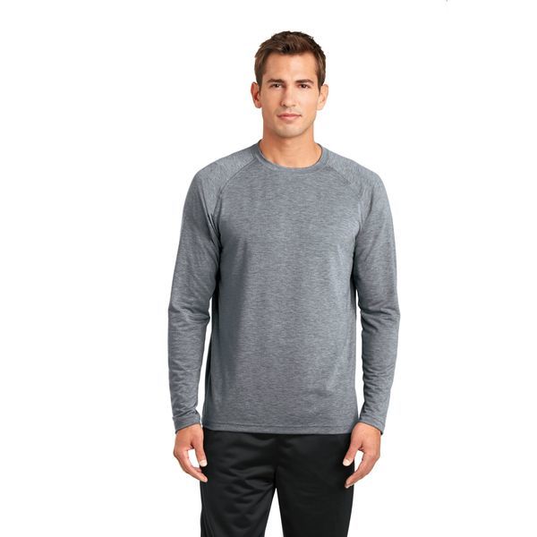 Sport-Tek® Long Sleeve Ultimate Men's Performance Crew