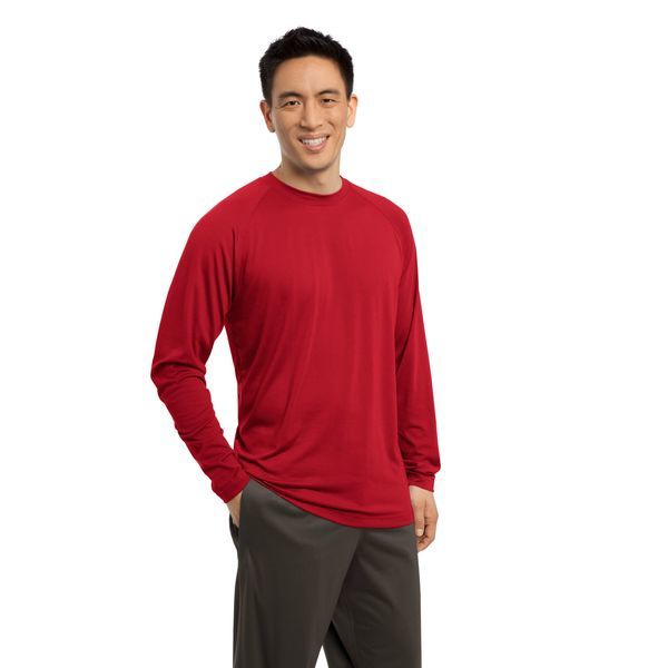 Sport-Tek® Long Sleeve Ultimate Men's Performance Crew