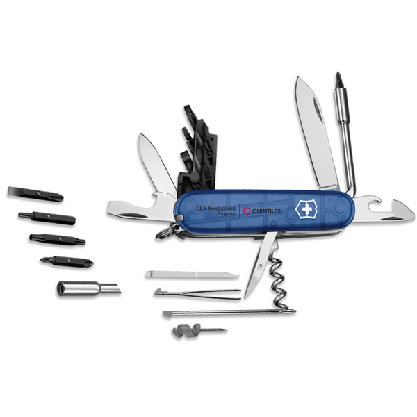 Cybertool 34 Swiss Army® Knife - Translucent Colors