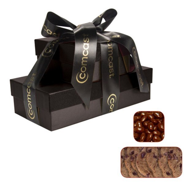 Cosmopolitan Cookies & Almonds Gift Tower