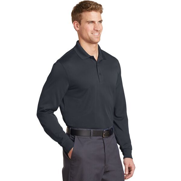 CornerStone® Select Snag-Proof Long Sleeve Men's Performance Polo