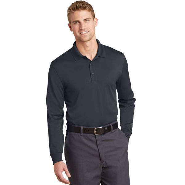 CornerStone® Select Snag-Proof Long Sleeve Men's Performance Polo