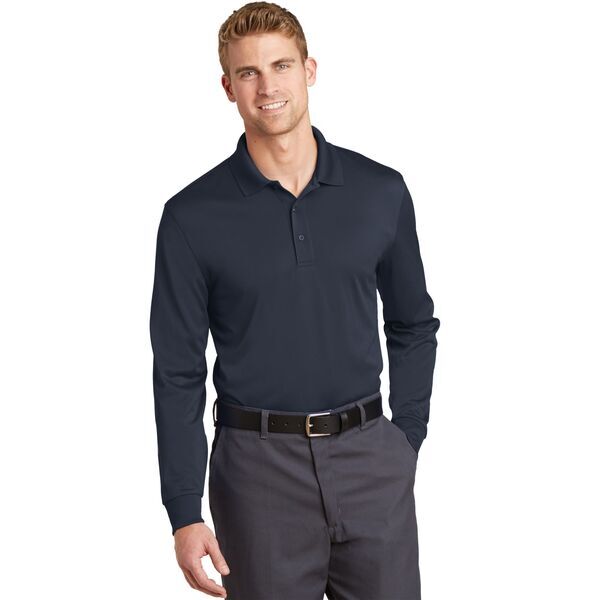 CornerStone® Select Snag-Proof Long Sleeve Men's Performance Polo