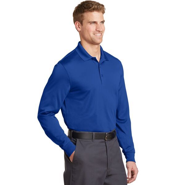 CornerStone® Select Snag-Proof Long Sleeve Men's Performance Polo