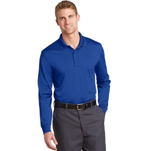 CornerStone® Select Snag-Proof Long Sleeve Men's Performance Polo