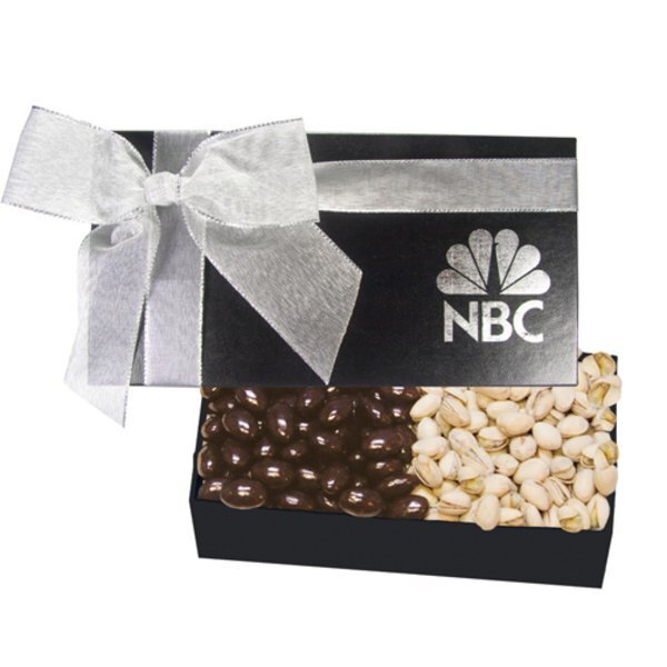 Executive Gift Box w/ Chocolate Almonds & Pistachios