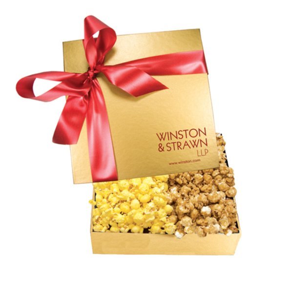 Chairman Gift Box w/ Caramel & Butter Popcorn