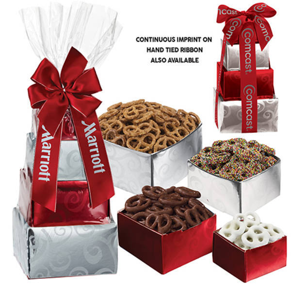 Sweet and Salty Gift Tower