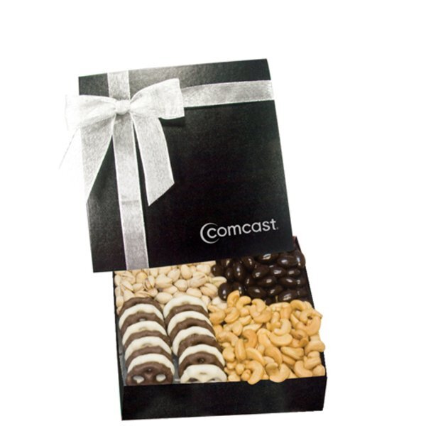 Chairman Gift Box w/ Nuts & Chocolate Covered Treats