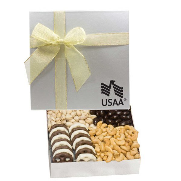 Chairman Gift Box w/ Nuts & Chocolate Covered Treats