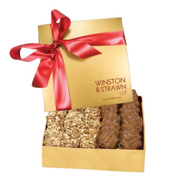 Chairman Gift Box w/ Almond Butter Crunch & Cashew Caramel Turtles