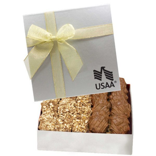 Chairman Gift Box w/ Almond Butter Crunch & Cashew Caramel Turtles