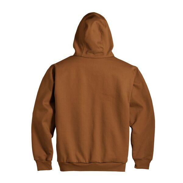 CornerStone® Heavyweight Full-Zip Hooded Men's Sweatshirt with Thermal Lining