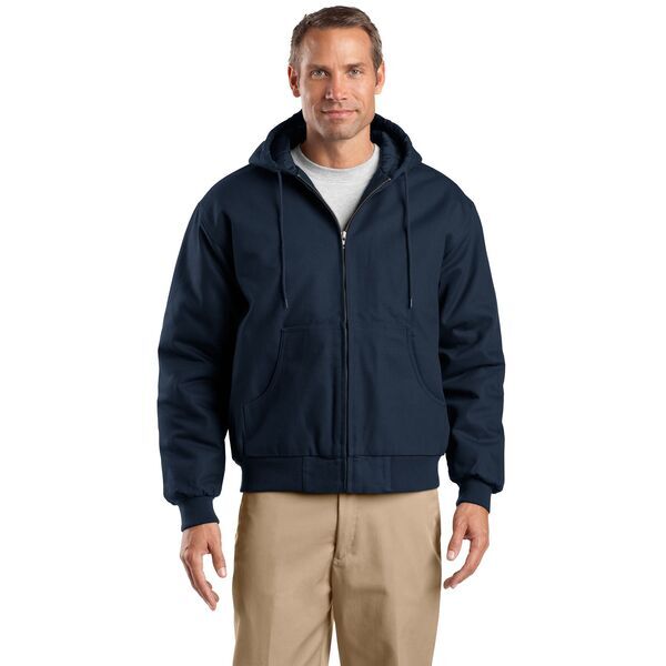 CornerStone® Duck Cloth Hooded Men's Work Jacket