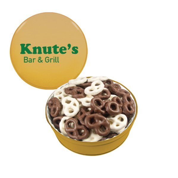 Royal Tin w/ Mini Chocolate Pretzels