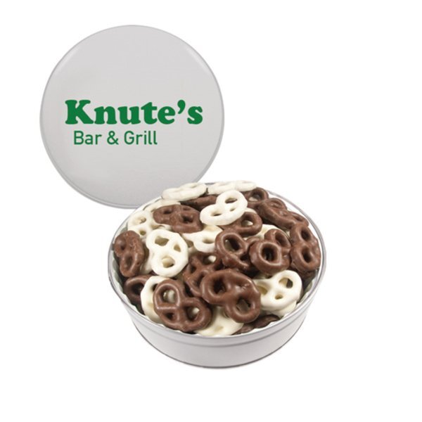 Royal Tin w/ Mini Chocolate Pretzels