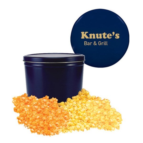 Two Gallon Two-Way Popcorn Tin