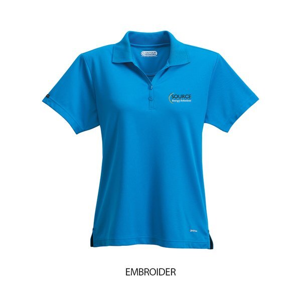 Moreno Ladies' Double Pique Performance Polo