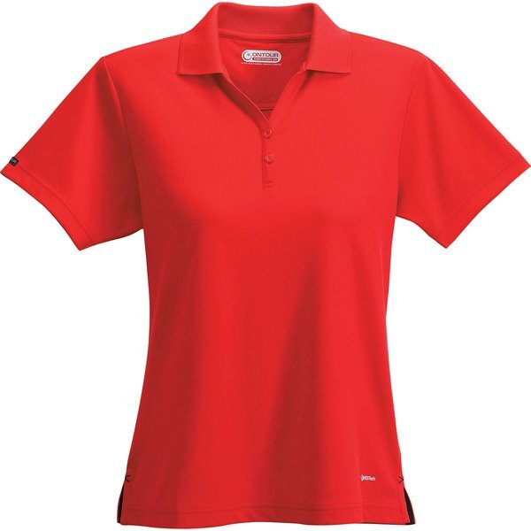 Moreno Ladies' Double Pique Performance Polo
