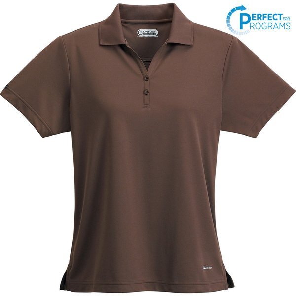 Moreno Ladies' Double Pique Performance Polo