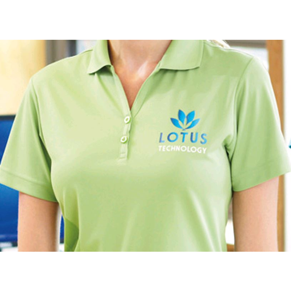 Moreno Ladies' Double Pique Performance Polo