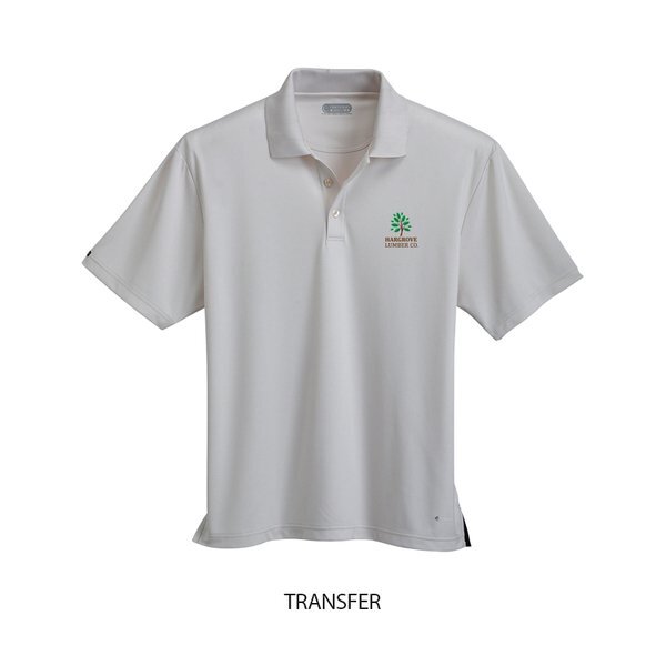 Moreno Men's Double Pique Performance Polo