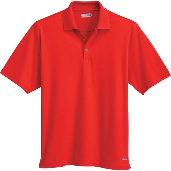 Moreno Men's Double Pique Performance Polo