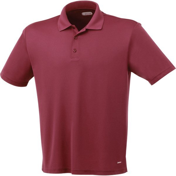 Moreno Men's Double Pique Performance Polo