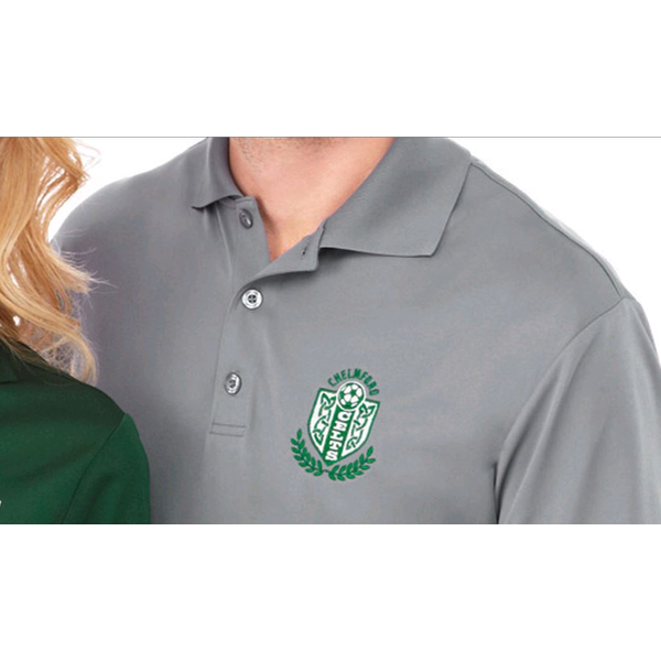 Moreno Men's Double Pique Performance Polo