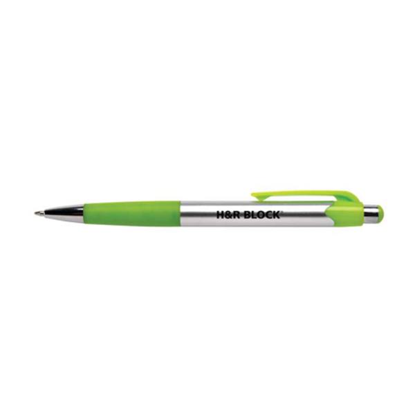 Mardi Gras Chrome Retractable Ballpoint Pen