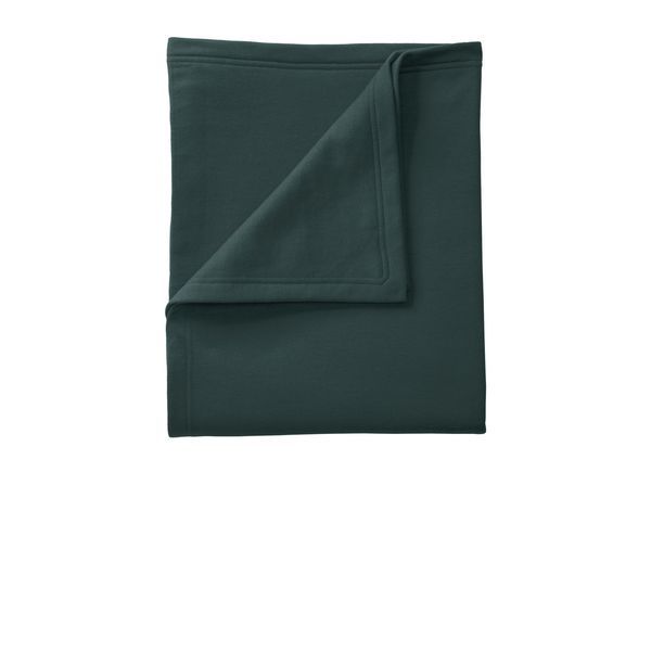 Port & Company® Cotton Poly Sweatshirt Blanket. 50" x 60"