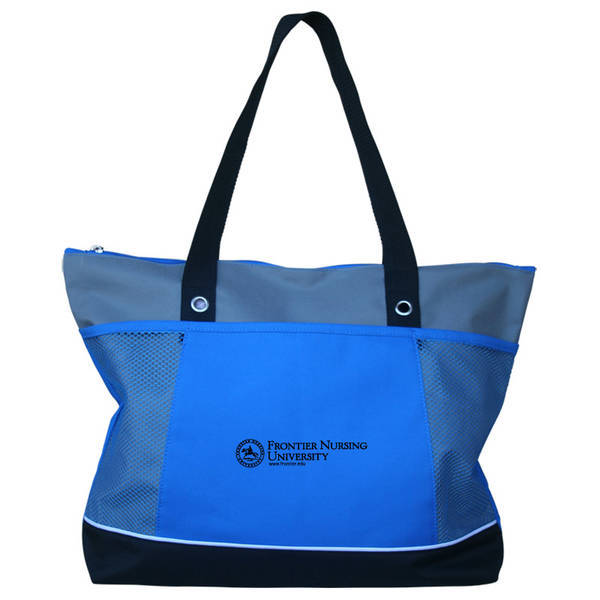 Dossier Zippered 600D Polyester Tote Bag
