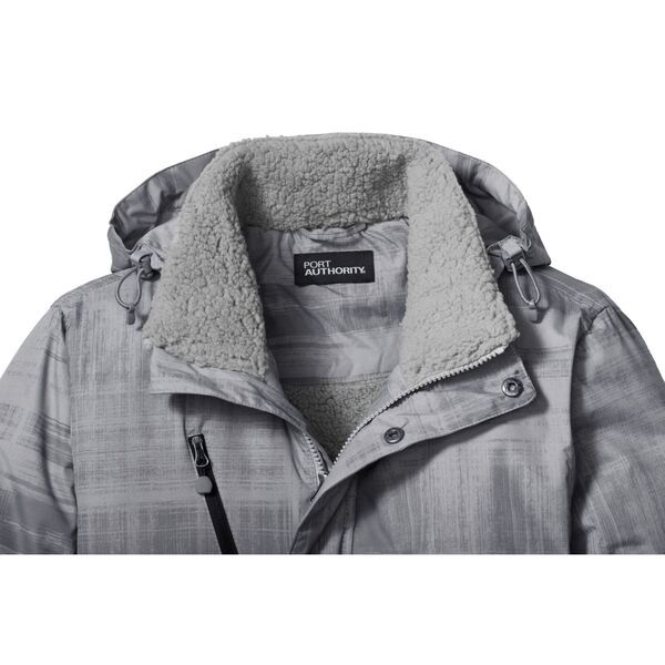 Port Authority® Brushstroke Print Insulated Men's Jacket