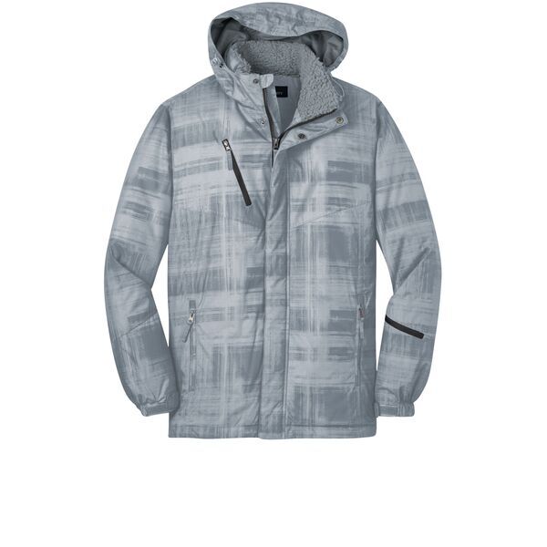Port Authority® Brushstroke Print Insulated Men's Jacket