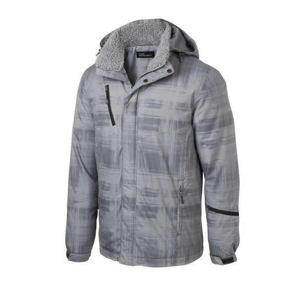 Port Authority® Brushstroke Print Insulated Men's Jacket