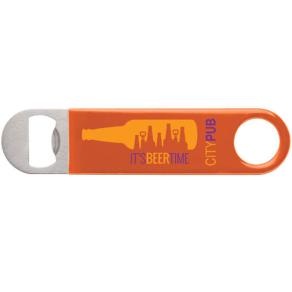 Color Wrapped Classic Paddle Bottle Opener
