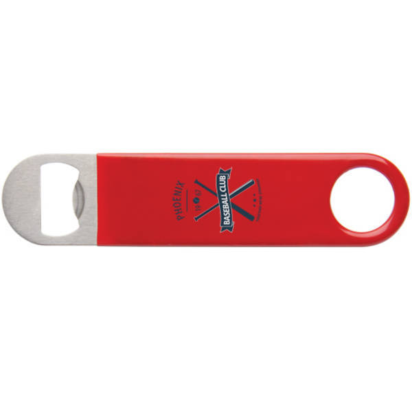 Color Wrapped Classic Paddle Bottle Opener