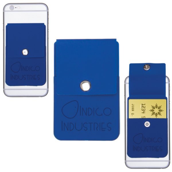 Snap Cell Phone Card Holder w/ packaging
