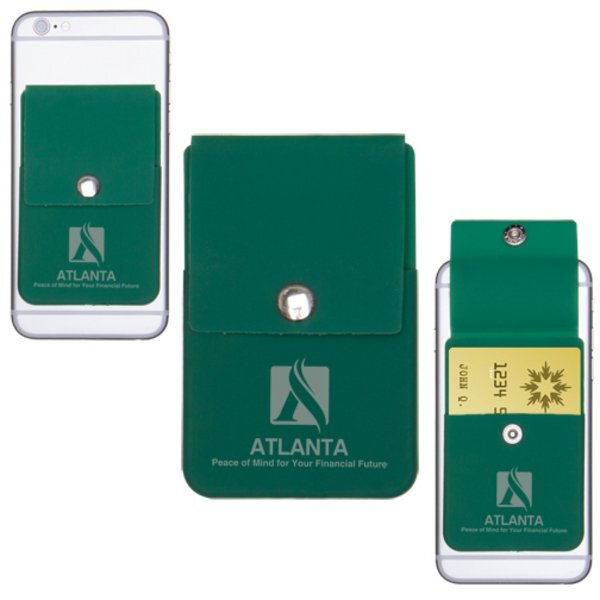 Snap Cell Phone Card Holder w/ packaging
