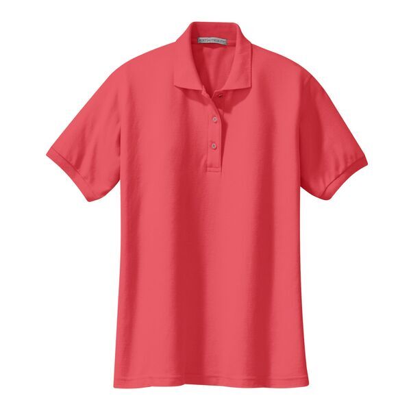 Port Authority® Silk Touch™ Pique Ladies' Polo