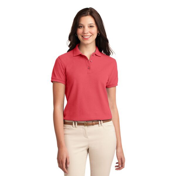 Port Authority® Silk Touch™ Pique Ladies' Polo
