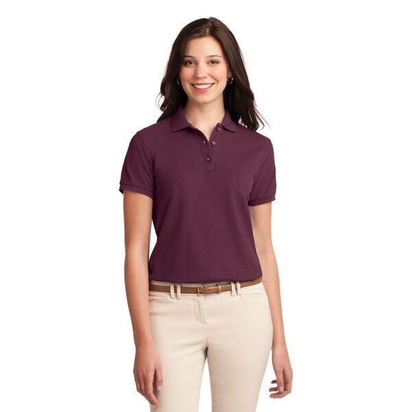 Port Authority® Silk Touch™ Pique Ladies' Polo